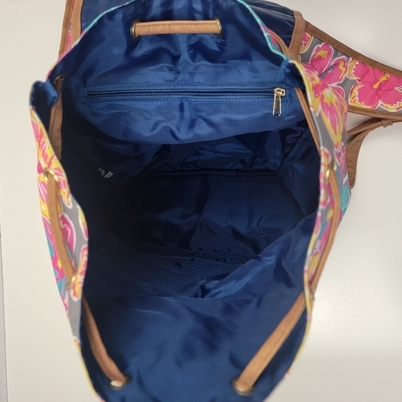 Simply Southern Floral Pocket Flap Backpack - Picture 10 of 10